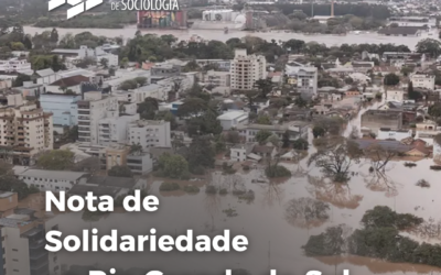 Nota de solidariedade ao Rio Grande do Sul