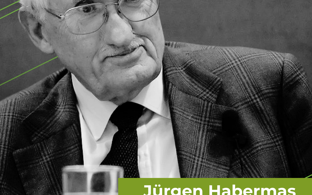 Nota de pesar: Jürgen Habermas (1929-2026)